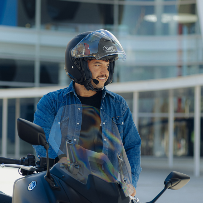 Casco Shoei J-Cruise 3 Gris Basalto