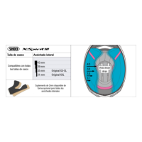 Recambio Shoei Acolchado Lateral Tipo I