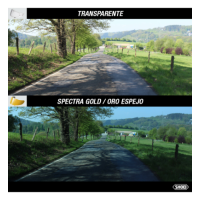 Recambio Shoei Pantalla CWR-F2 Oro Espejo