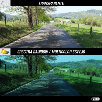 Recambio Shoei Pantalla CNS-3C Rainbow Espejo