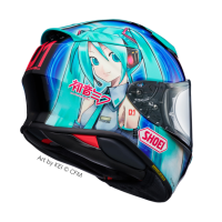 Casco Shoei NXR 2 Hatsume Miku TC4