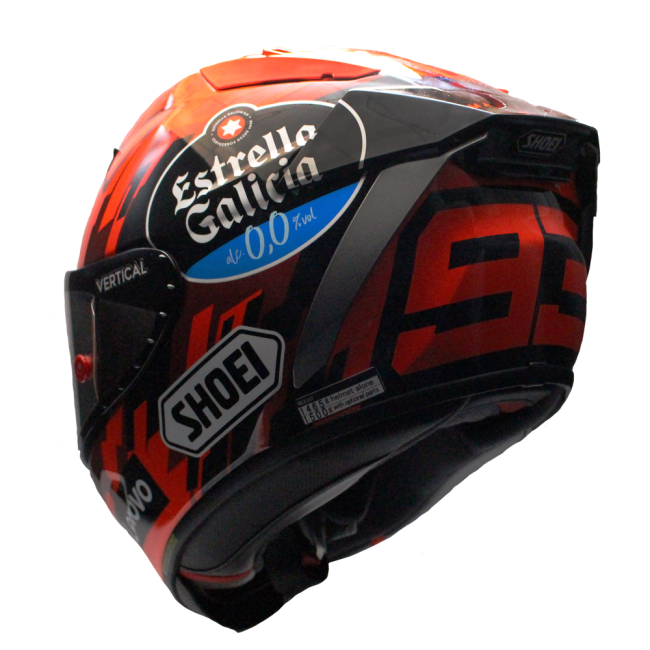 Casco Shoei X-SPR Pro Marquez 9 FR TC1 Rider Edition