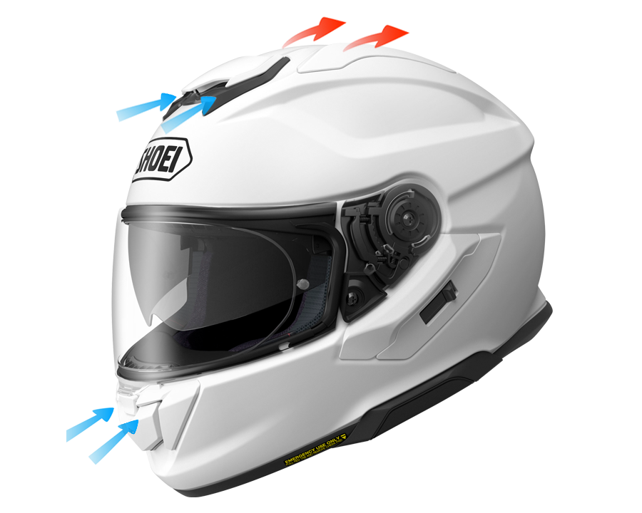 cascos shoei gt air GT-Air II Tesseract Helmet XS The integrated Shoei Comlink system allows riders to stay connected Tc Casco Shoei Gt Air