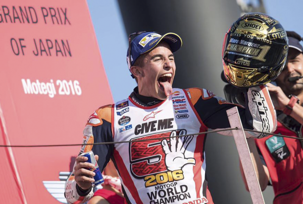 RACING - ¡Marc Márquez campeón del mundo en MotoGP 2016!