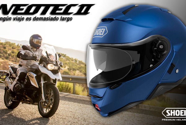Nuevo Shoei NEOTEC 2 - Ningún viaje es demasiado largo