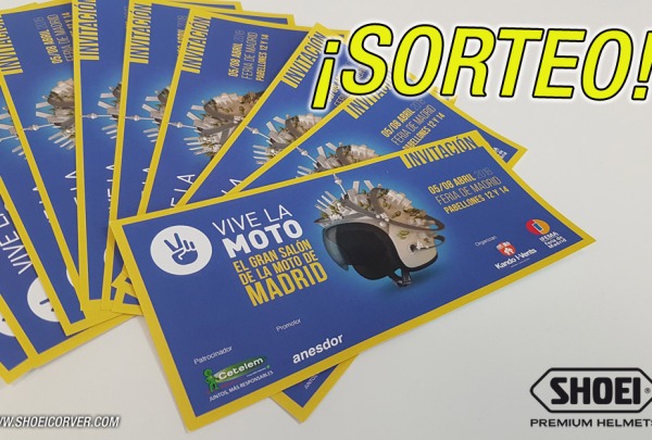 SORTEO - ¡INVITACIONES PARA VIVE LA MOTO / EL GRAN SALÓN DE LA MOTO DE MADRID!