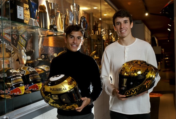 RACING - SHOEI Co., Ltd. anuncia la extensión de contrato con los hermanos Márquez por 4 años hasta 2024