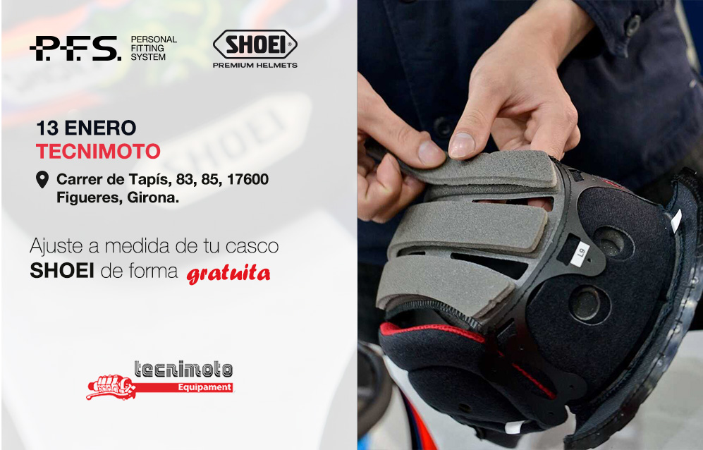 EVENTOS - Próximo evento Shoei PFS en Girona