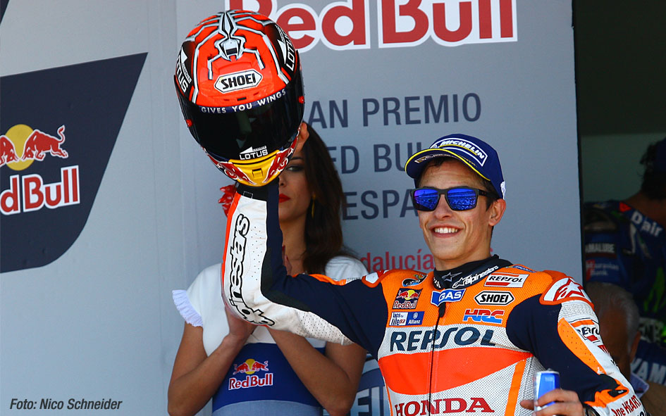 RACING - SHOEI Co., Ltd. anuncia la extensión de contrato con Marc Márquez por 2 años