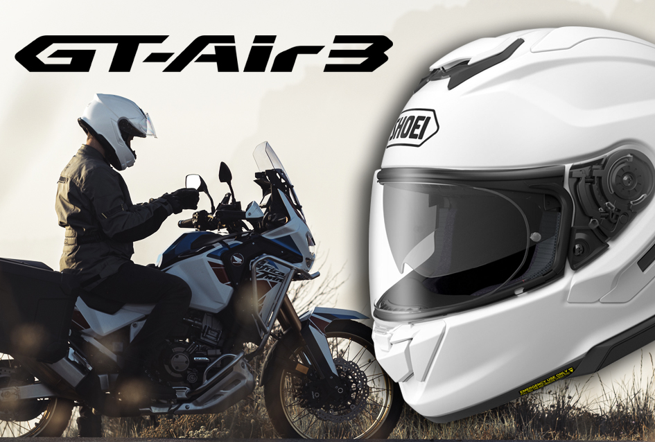 Nuevo Shoei GT-AIR 3 - La perfección del casco touring por excelencia