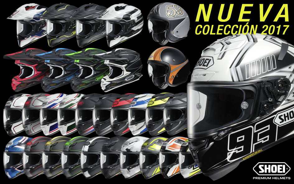 NOVEDADES - Colección Shoei 2017