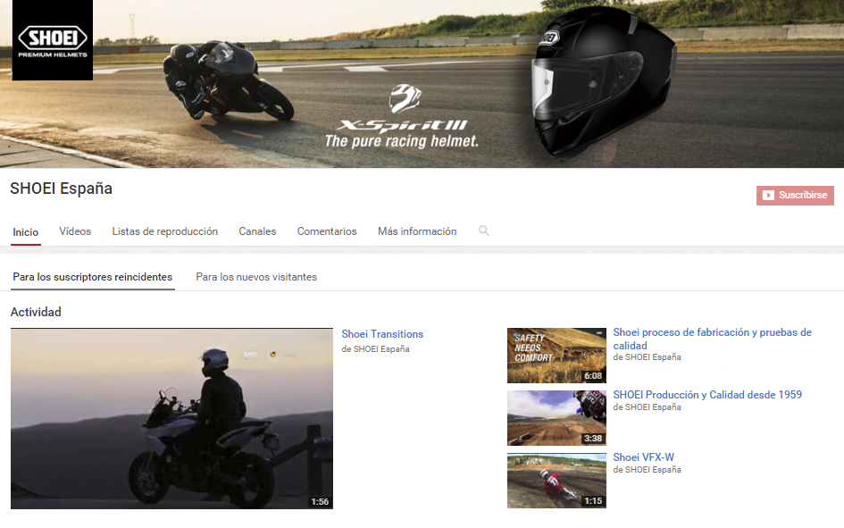 Canal de Youtube