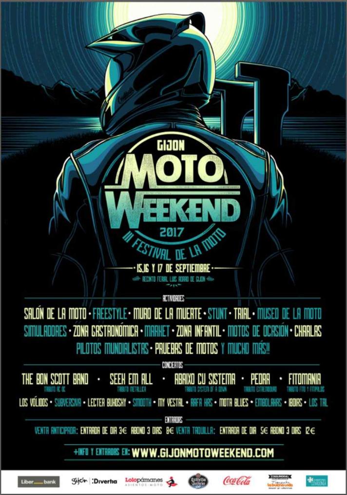 EVENTOS - III Festival de la moto MOTO WEEKEND GIJON 2017