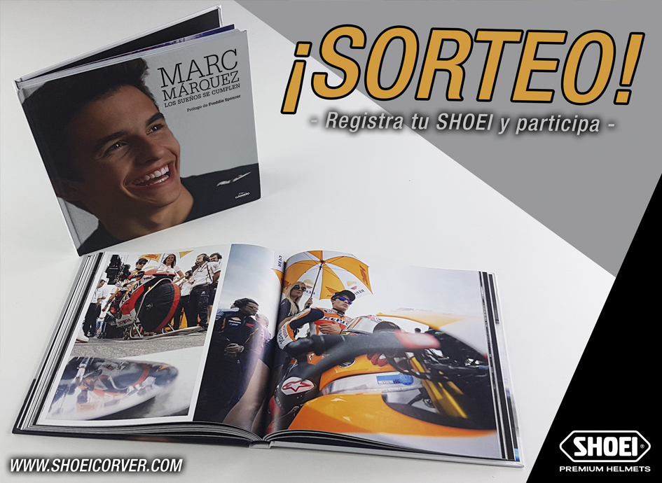 REGISTRA TU SHOEI - ¡SORTEO Marc Márquez - Los sueños se cumplen!