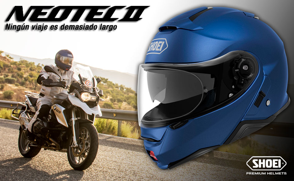 Nuevo Shoei NEOTEC 2 - Ningún viaje es demasiado largo