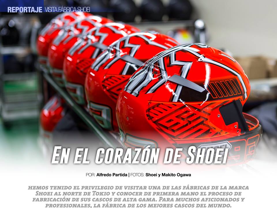 REPORTAJE - Reportaje Fábrica de Shoei en Moto1Pro